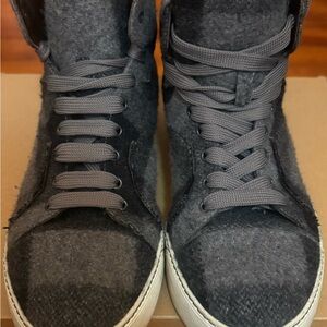 Lanvin •Limited Edition• Charcoal High-Top